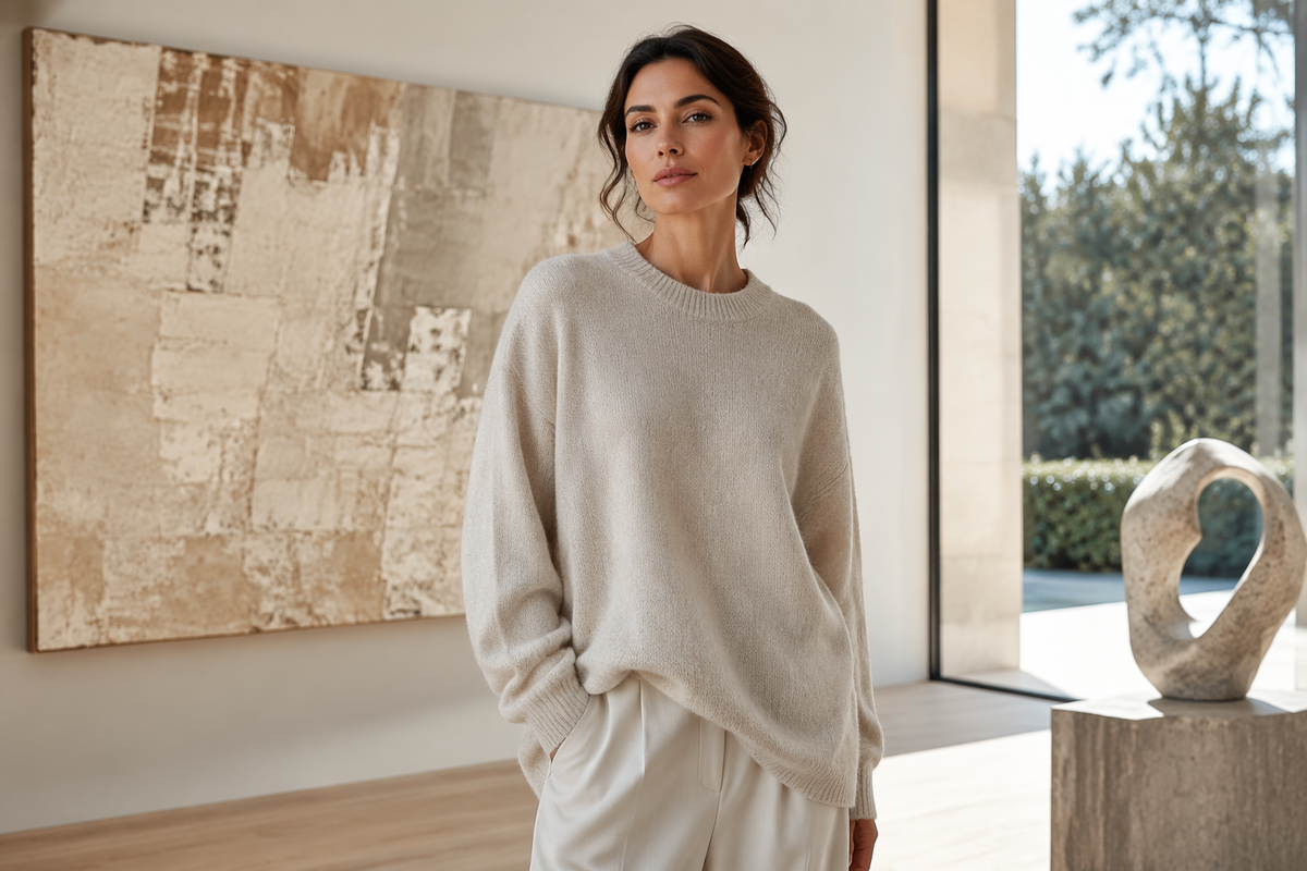Quiet Luxury is a Choice: How Wynool Redefines Lifestyle with a Single Wool Sweater