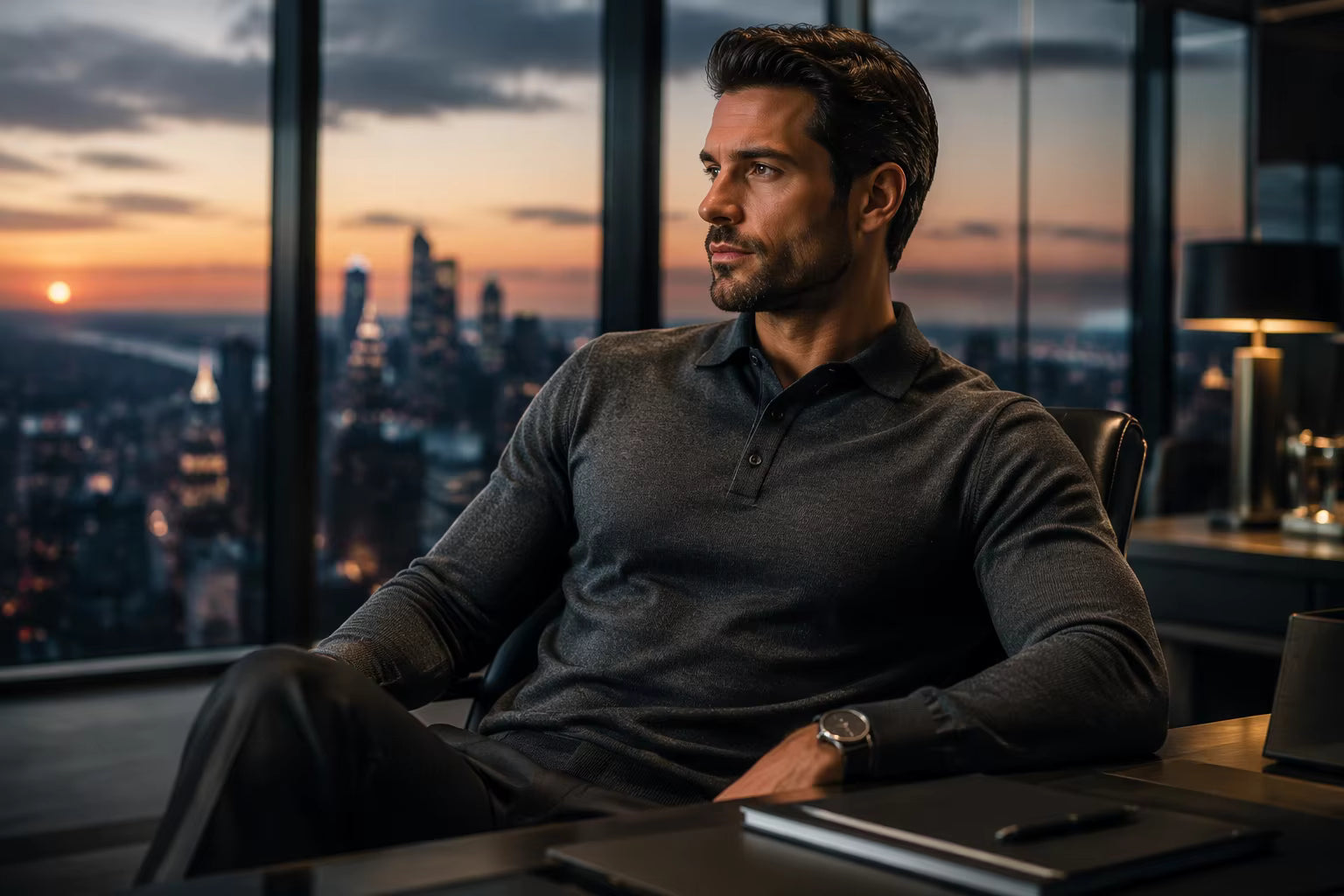 The Power Polo: Why Knit Polos are Replacing the Dress Shirt