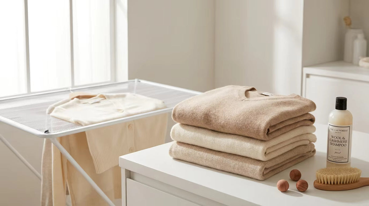 How to Wash a Cashmere Sweater: The Definitive No-Shrink Guide