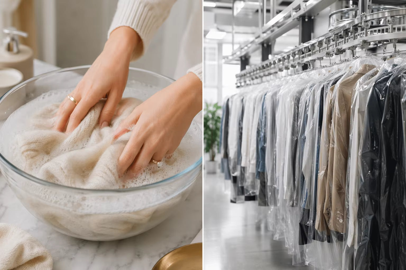 Hand Wash vs. Dry Clean