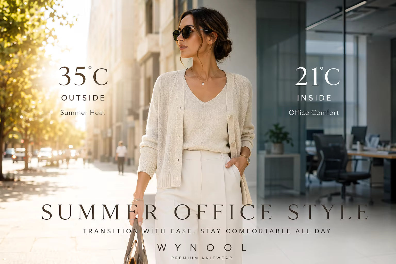 Summer Office Style Banner