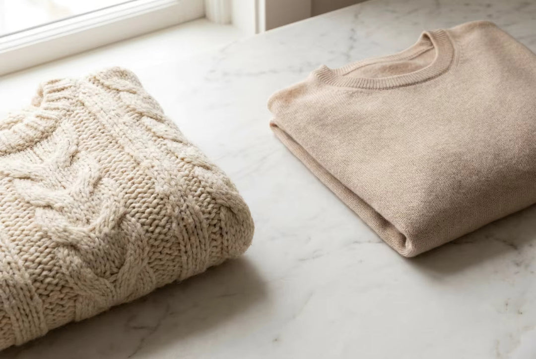 Cashmere vs. Wool: Why One is "Soft Gold" and the Other is Just Warm