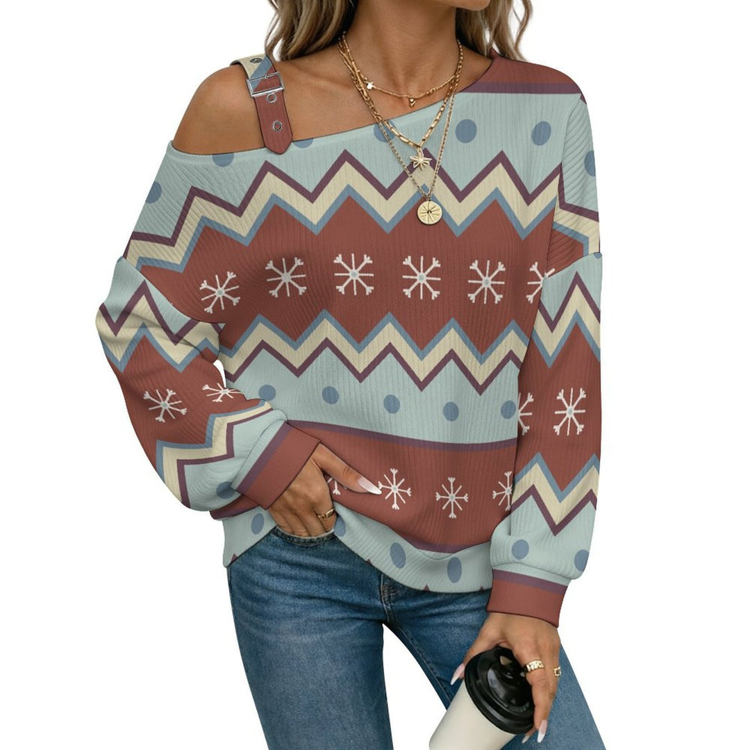 Wave Snowflake Pattern - Women&