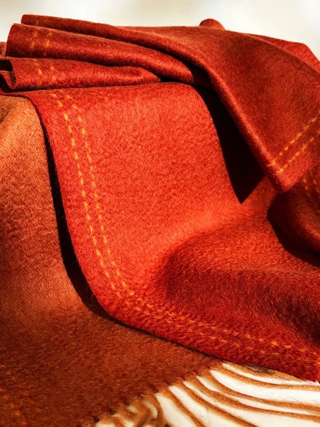 Nordic Style Thick Warm Pure Cashmere Scarf