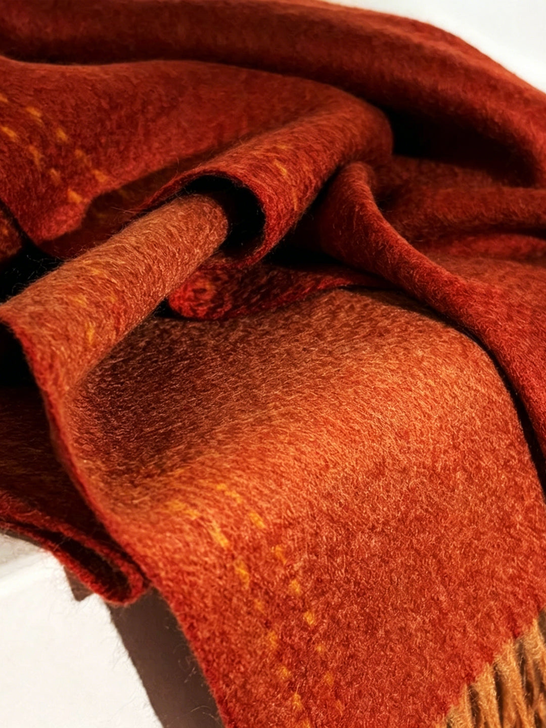 Nordic Style Thick Warm Pure Cashmere Scarf