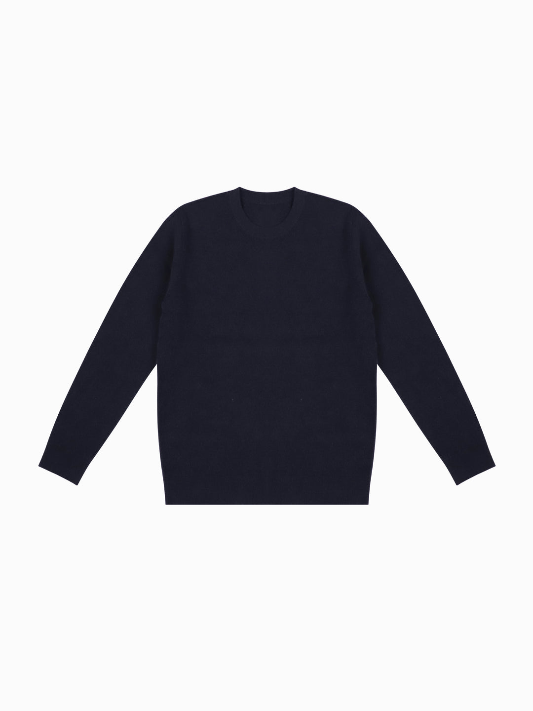 Men Premium Wool Cashmere Blend Classic Crewneck Sweater Luxury Lightweight Knit Pullover