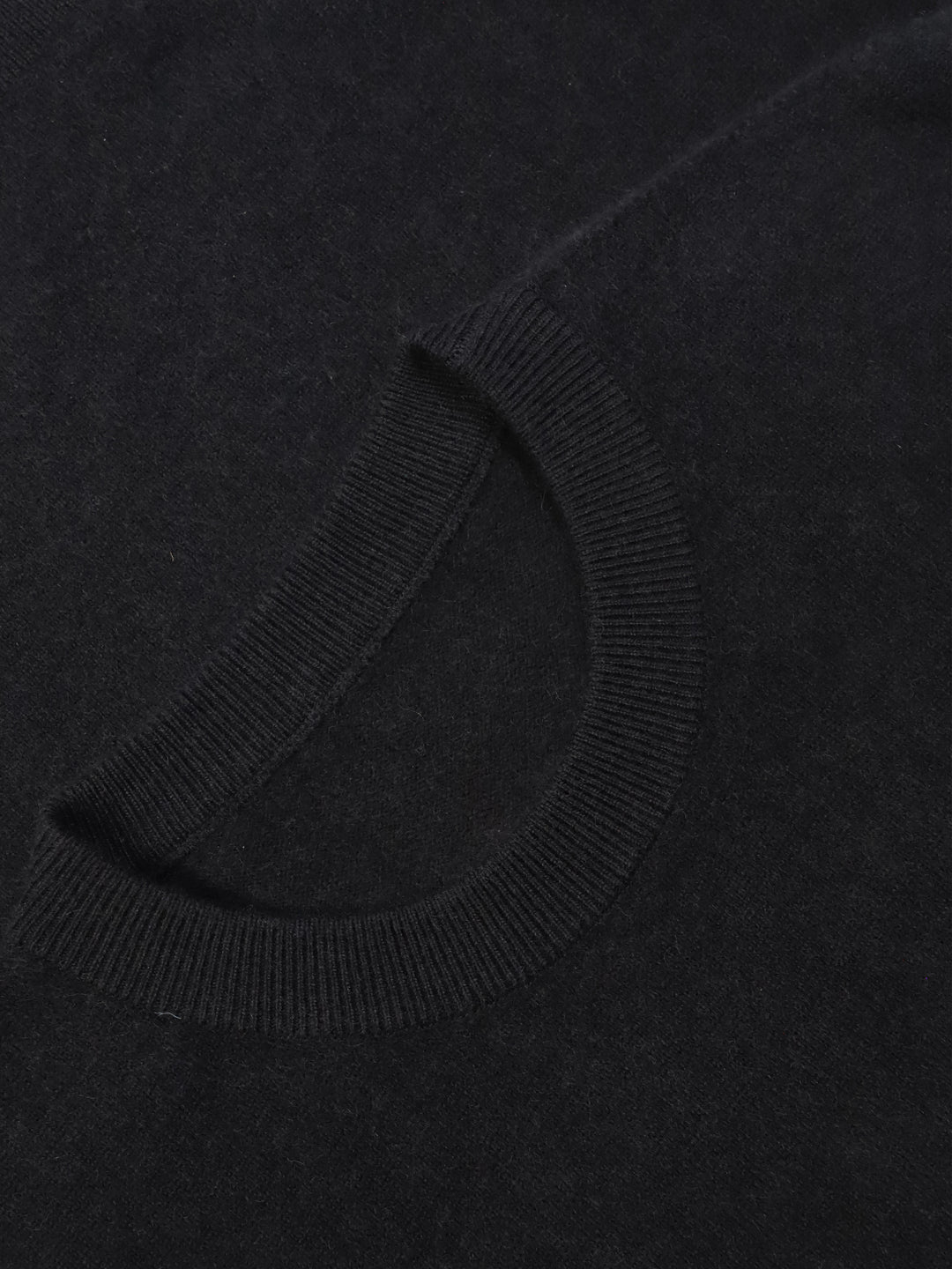 Men Premium Wool Cashmere Blend Classic Crewneck Sweater Luxury Lightweight Knit Pullover