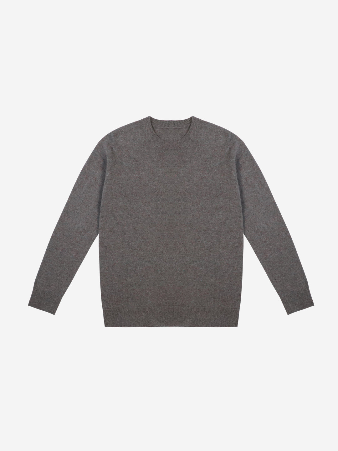 Men Premium Wool Cashmere Blend Classic Crewneck Sweater Luxury Lightweight Knit Pullover