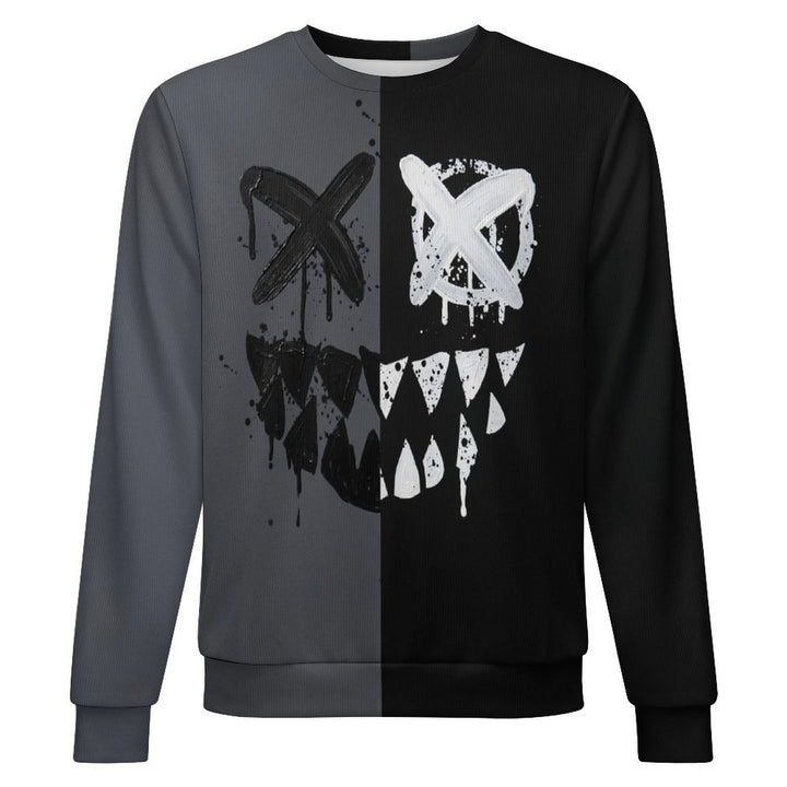 Split Face Allover Print - Men&