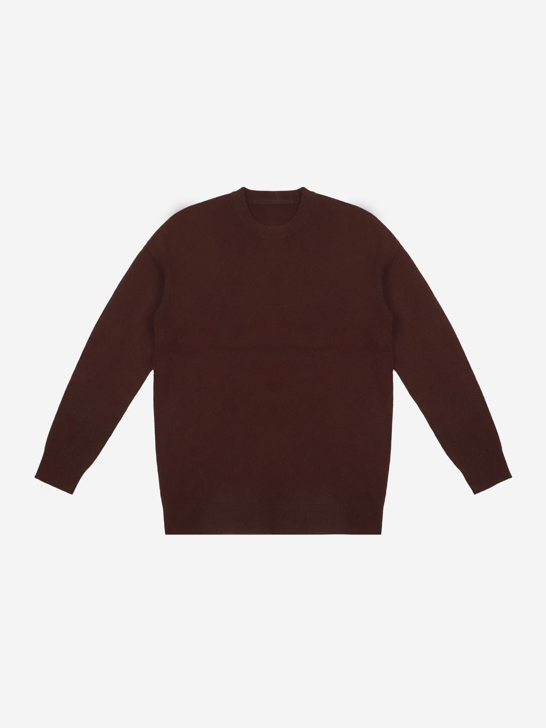 Men Premium Wool Cashmere Blend Classic Crewneck Sweater Luxury Lightweight Knit Pullover