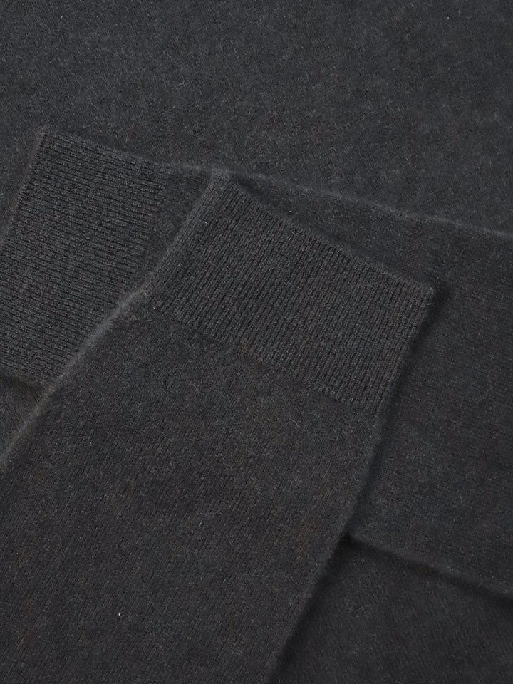 Men Premium Wool Cashmere Blend Classic Crewneck Sweater Luxury Lightweight Knit Pullover