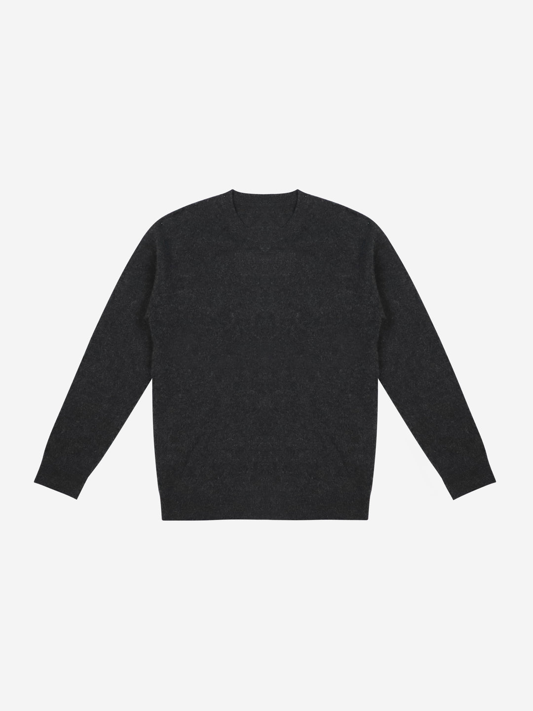 Men Premium Wool Cashmere Blend Classic Crewneck Sweater Luxury Lightweight Knit Pullover