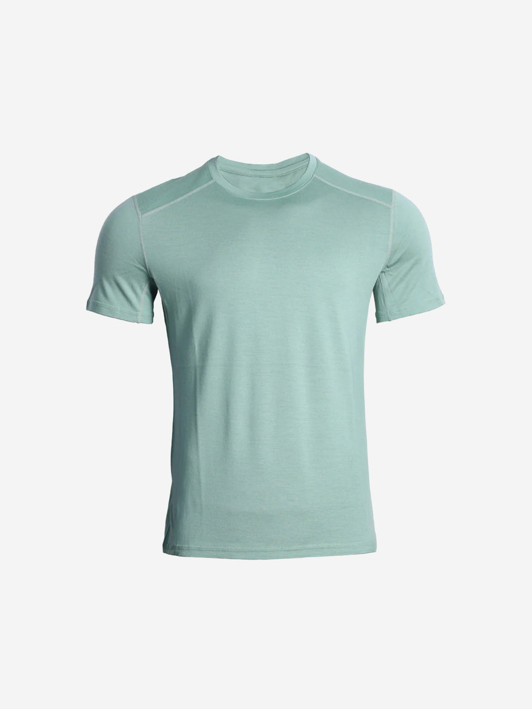 T-shirt de sport pour homme en laine mérinos à séchage rapide - Randonnée, course, respirant