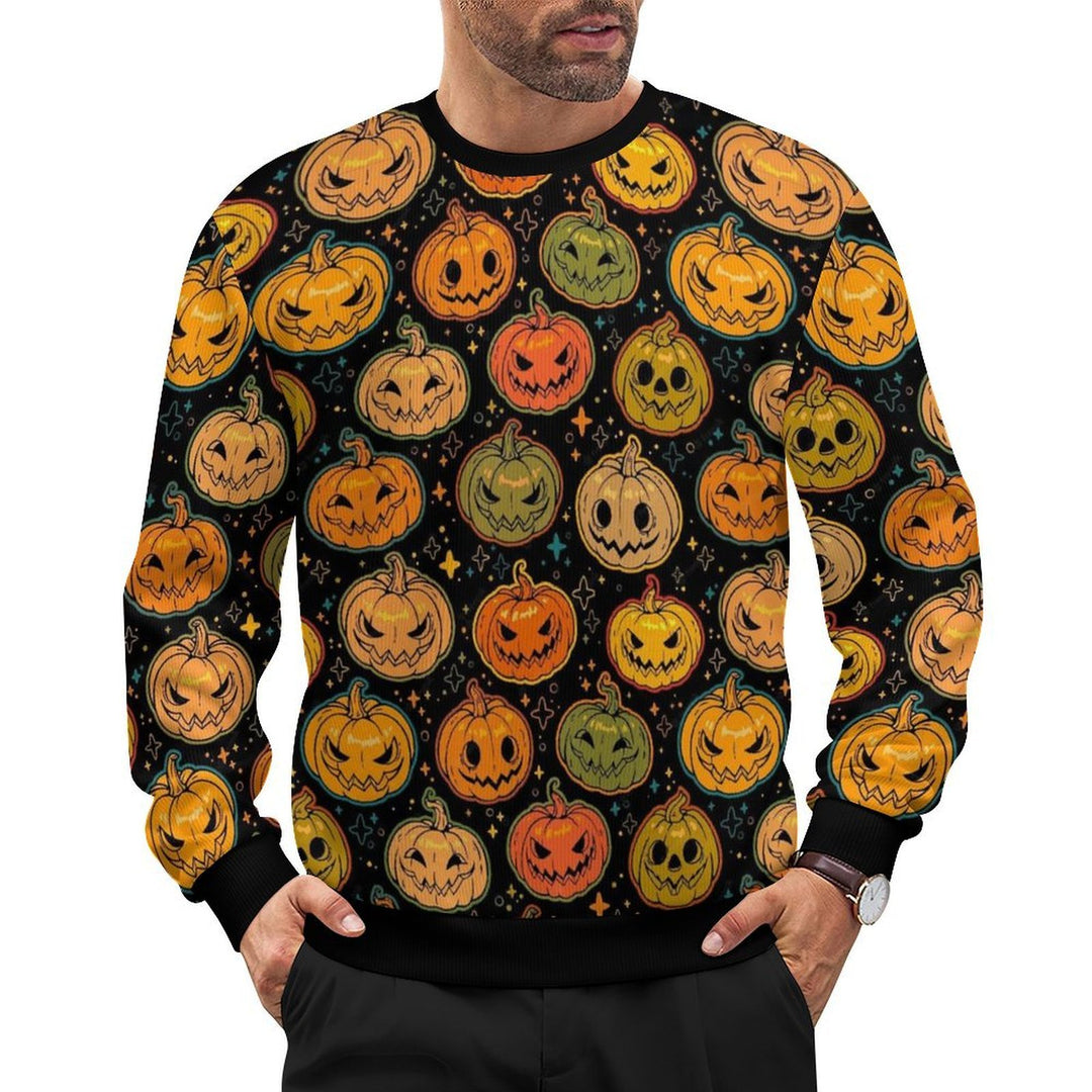 Halloween Pumpkin Print - Men&