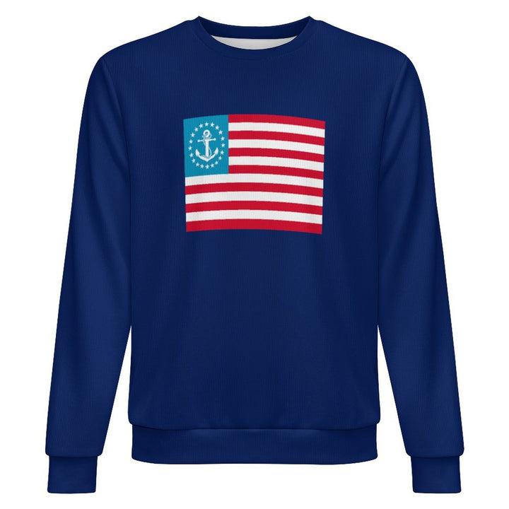 Navy Anchor Allover Print - Men&
