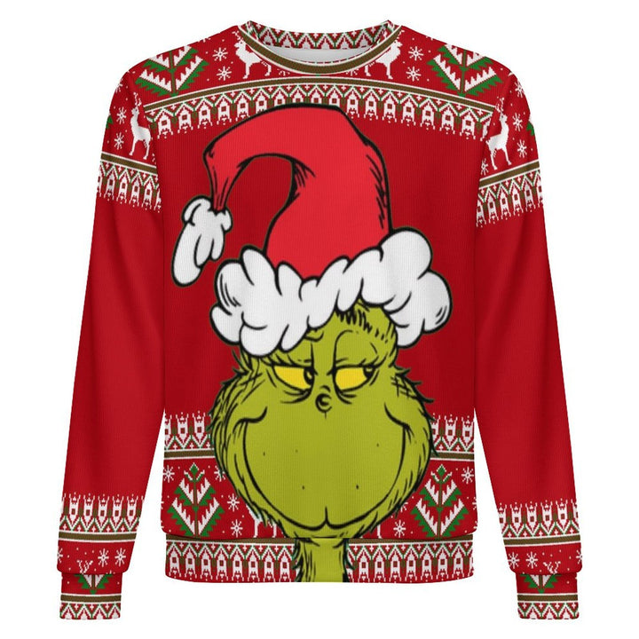 Grinch Santa Hat - Men&
