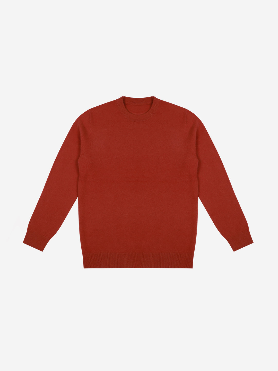 Men Premium Wool Cashmere Blend Classic Crewneck Sweater Luxury Lightweight Knit Pullover