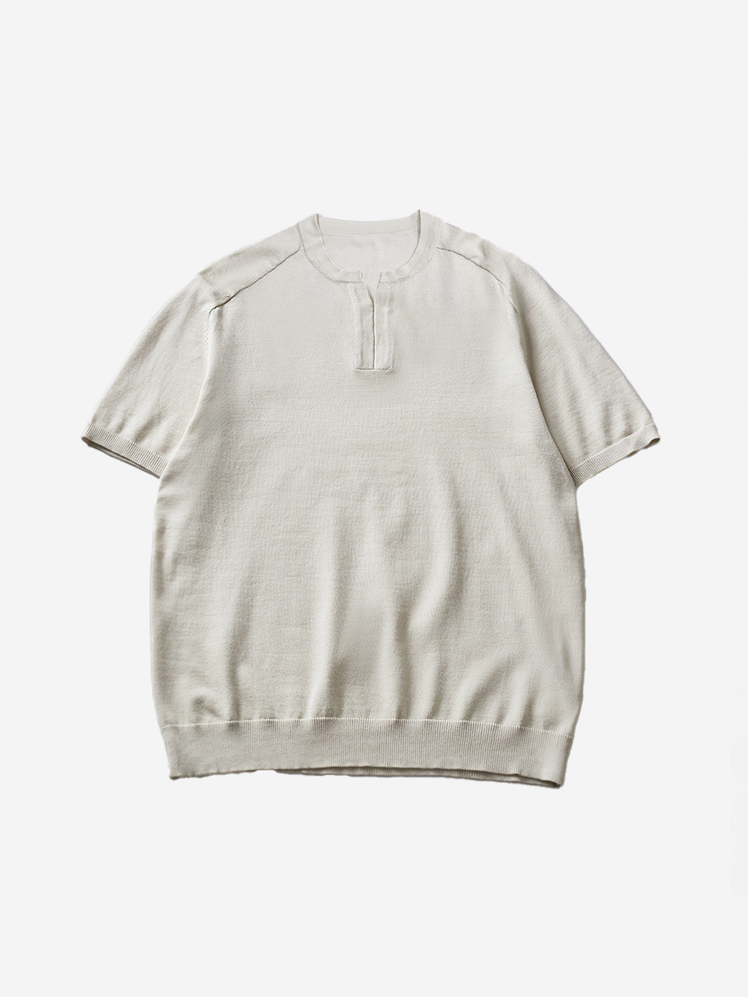 Knitted short-sleeved POLO shirt men&