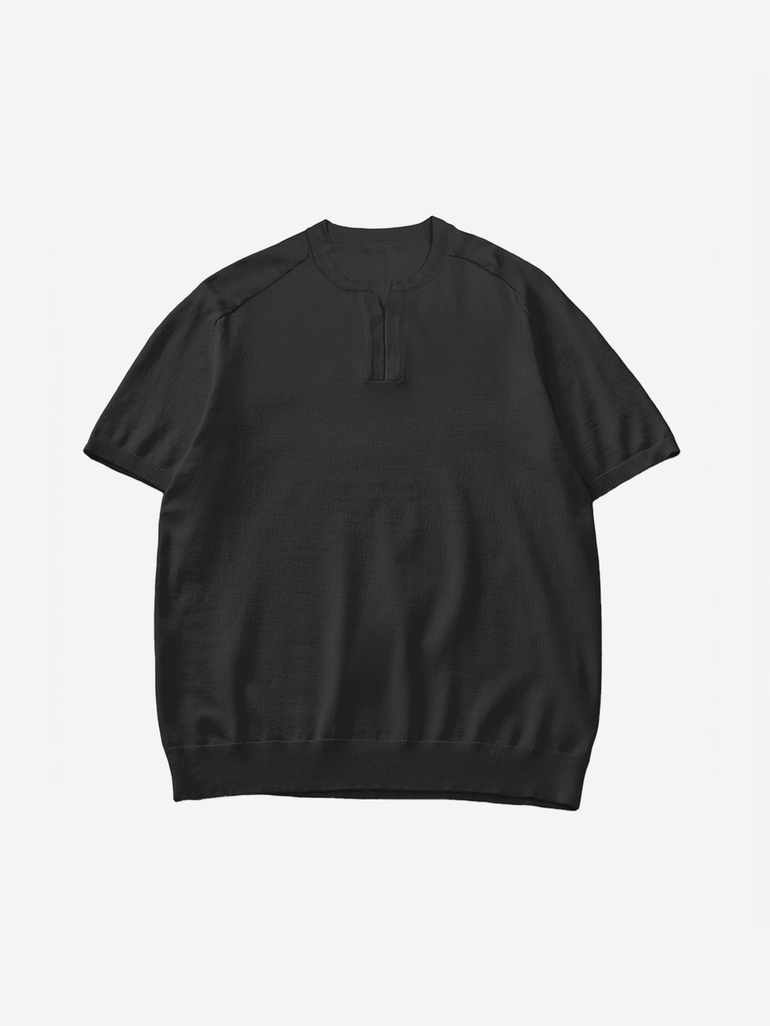Knitted short-sleeved POLO shirt men&