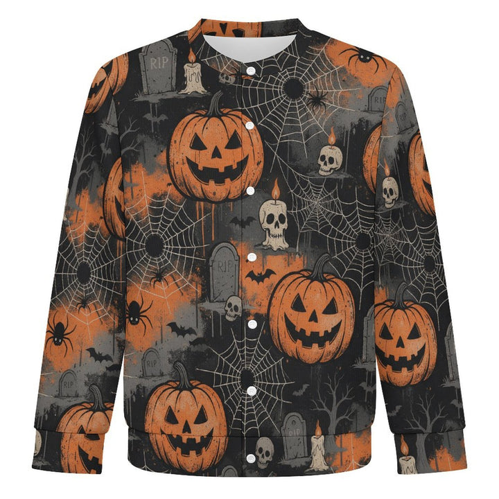 Pumpkin Skull Spider - Men&
