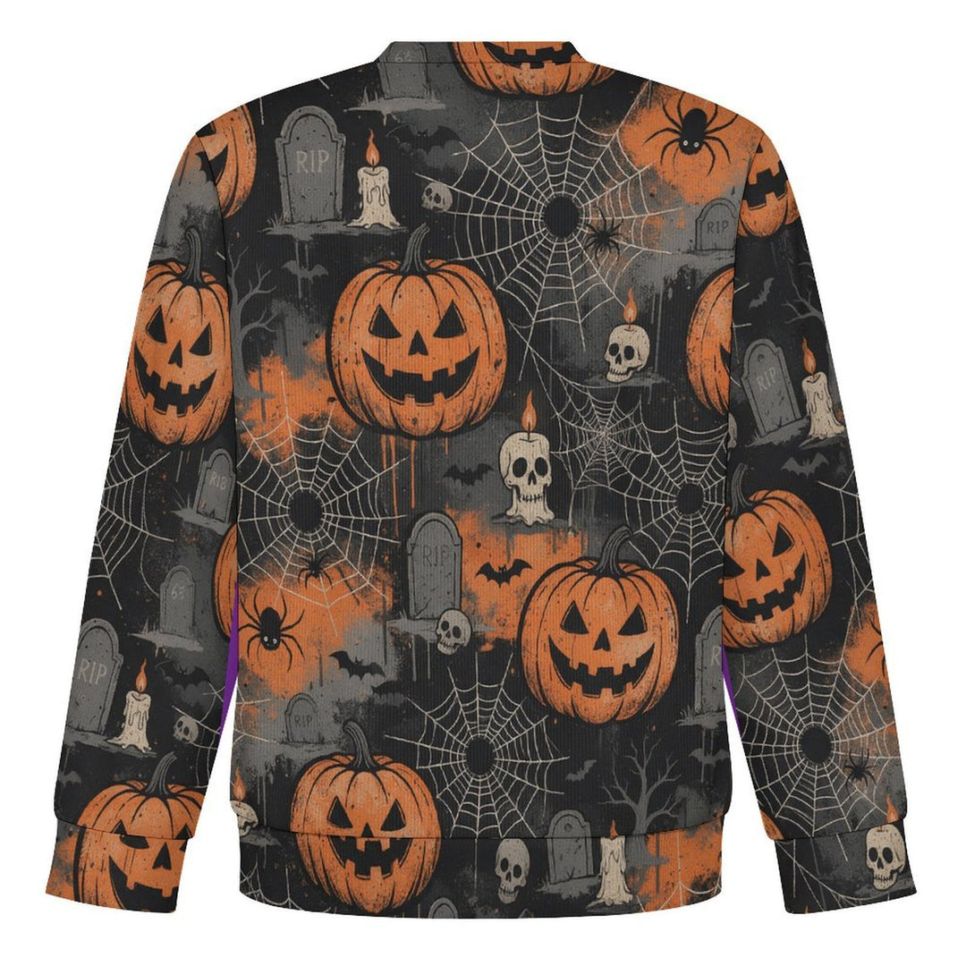Pumpkin Skull Spider - Men&
