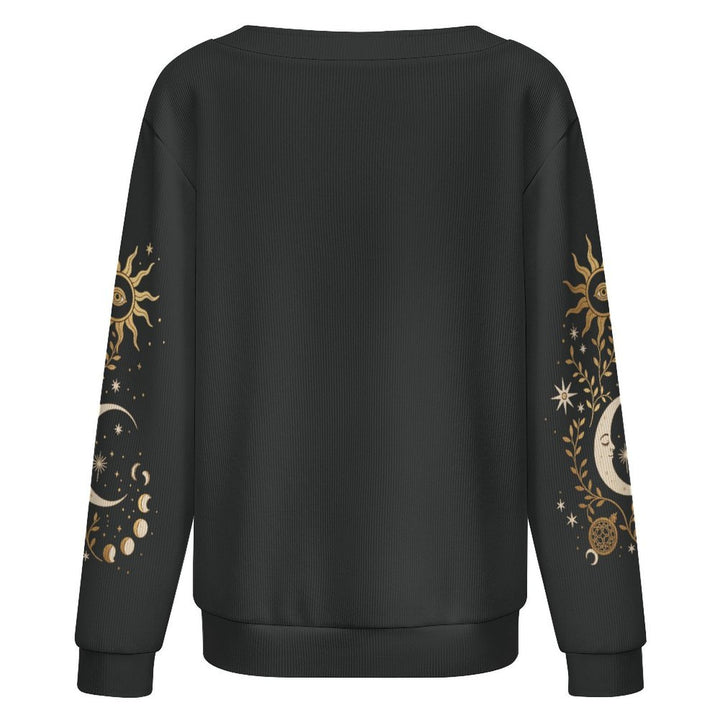 Sun Moon Star Print - Women&
