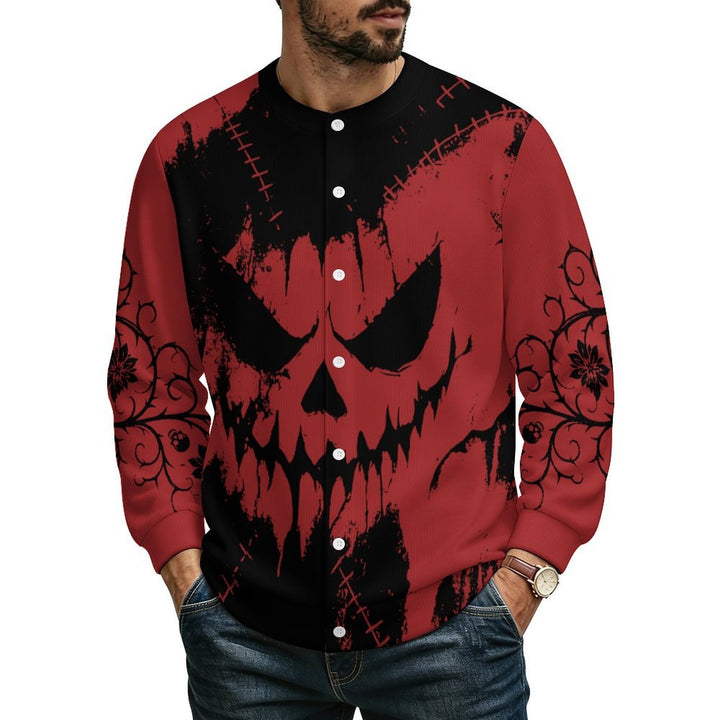 Pumpkin Face Print - Men&