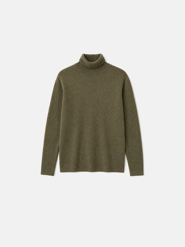 Cashmere Base Layer High Neck Wool Knit