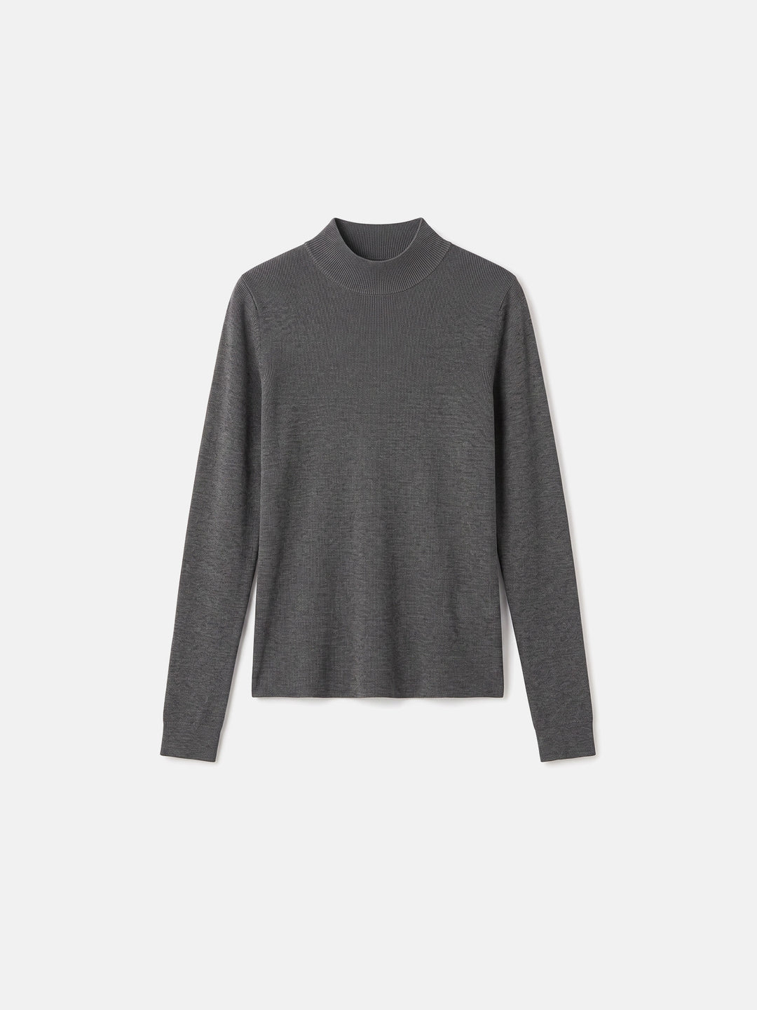 Cashmere Mock Neck Slim Fit Knit