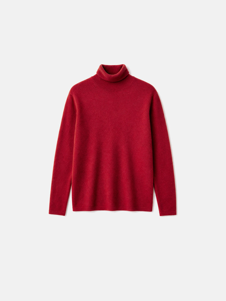 Cashmere Base Layer High Neck Wool Knit