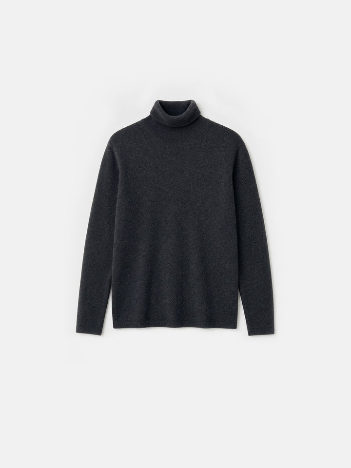 Cashmere Base Layer High Neck Wool Knit
