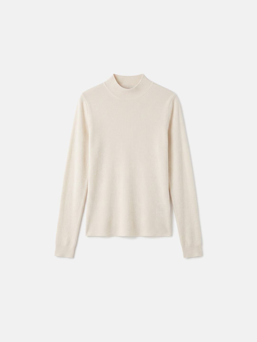 Cashmere Mock Neck Slim Fit Knit