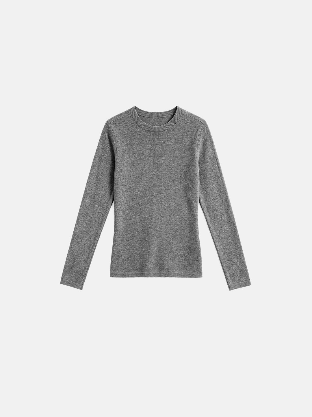Seamless Cashmere Base Layer Knit for Women