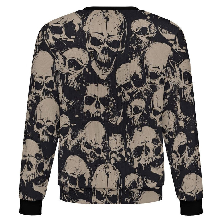 Grunge Skull Allover Print - Men&