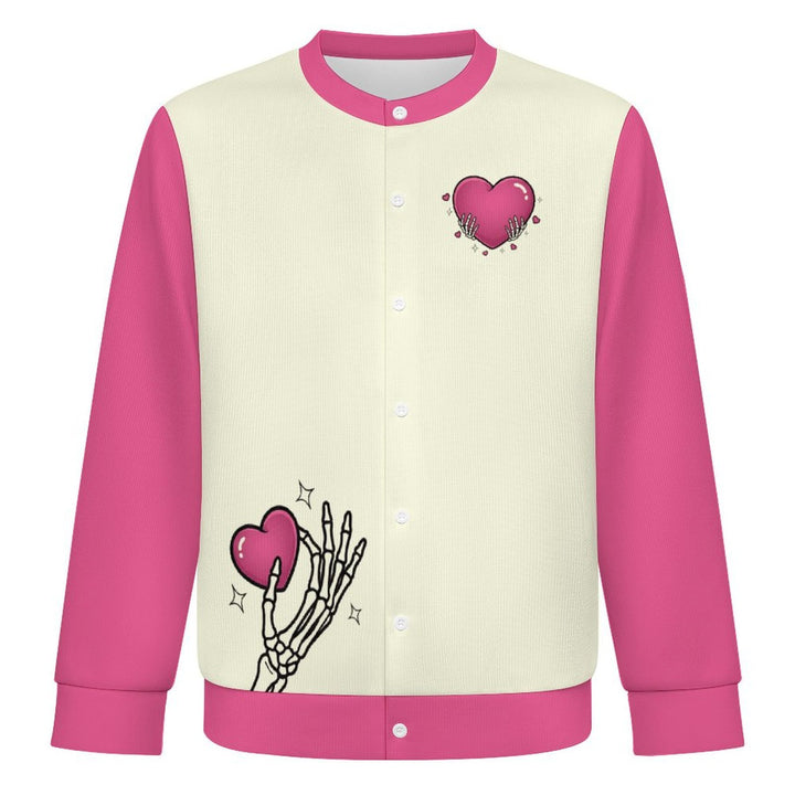 Pink Heart Skeleton - Men&