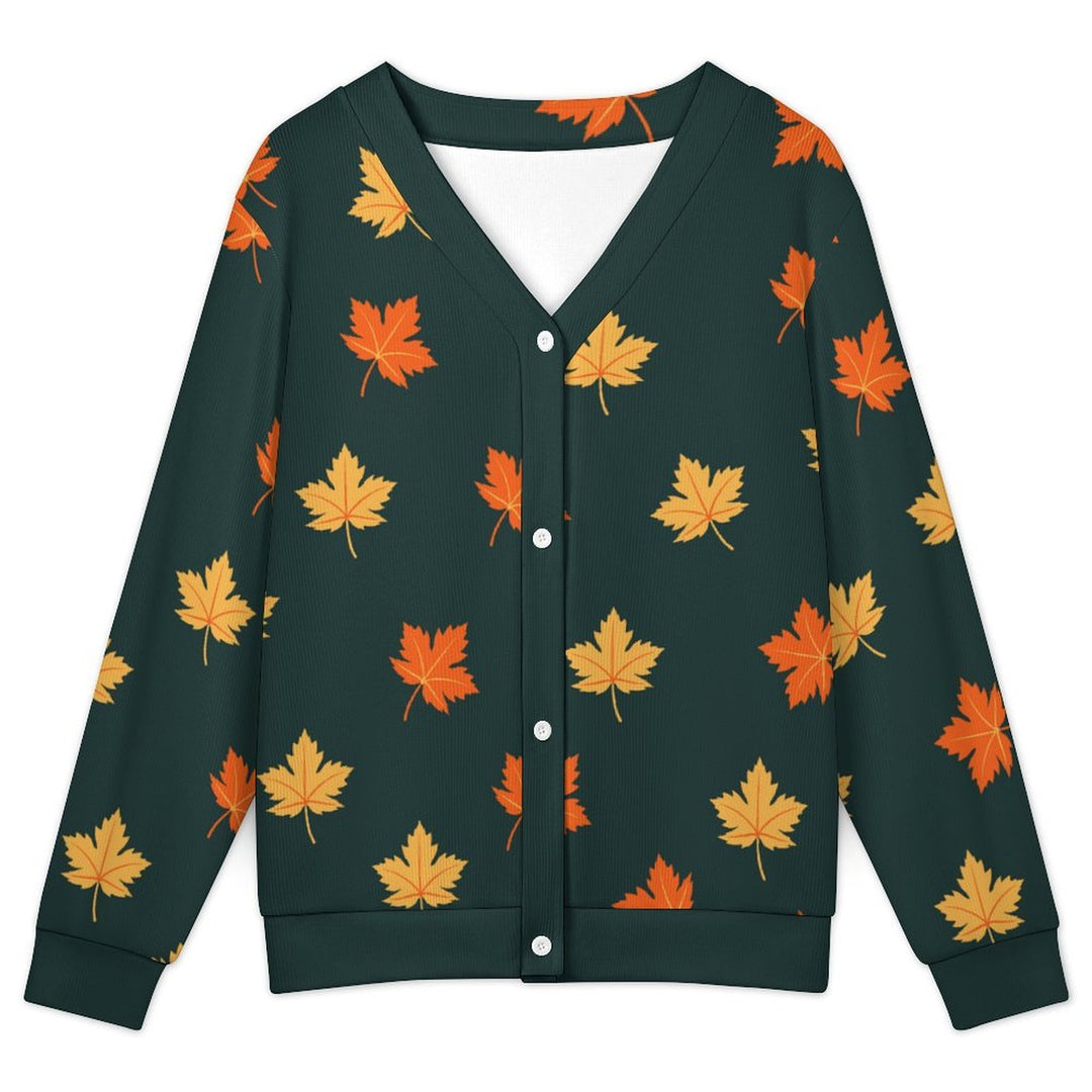 Maple Leaf Print - Women&