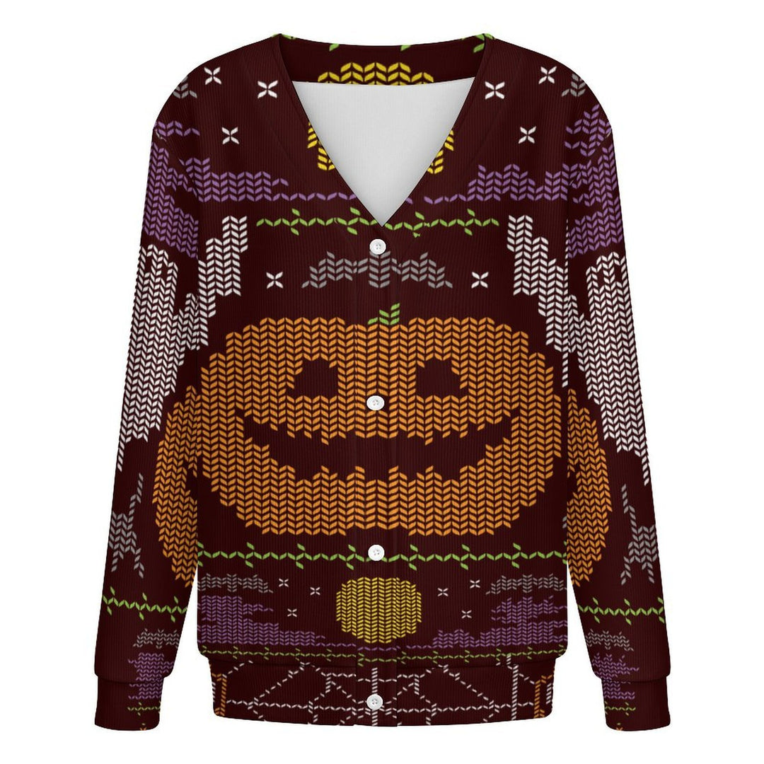 Pumpkin Ghost Bat Moon - Women&
