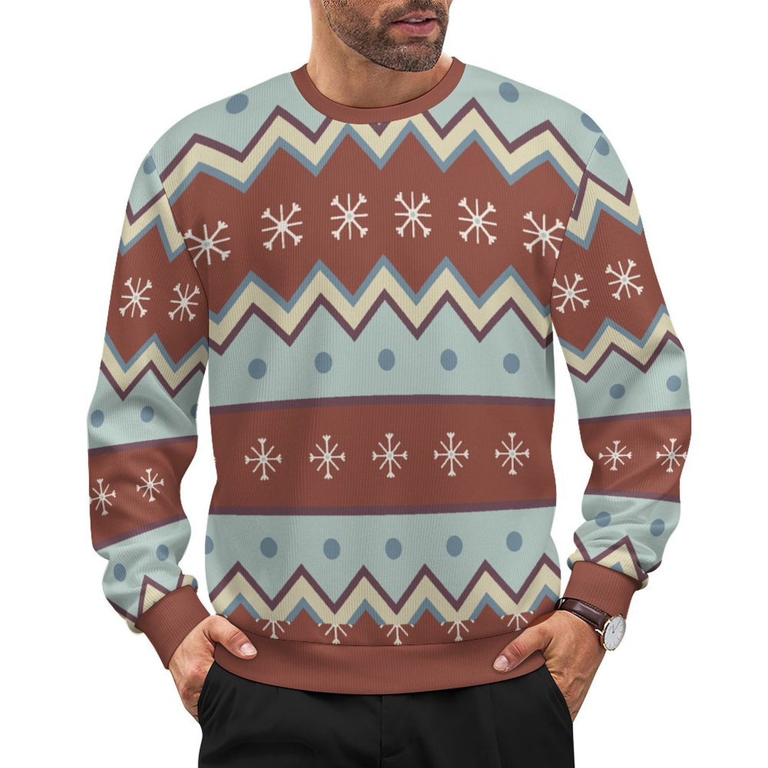 Snowflake Zigzag Print - Men&