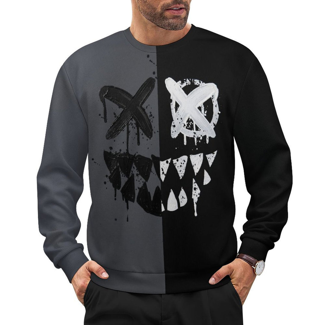Split Face Allover Print - Men&