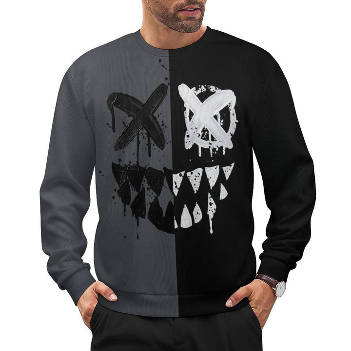 Split Face Allover Print - Men&