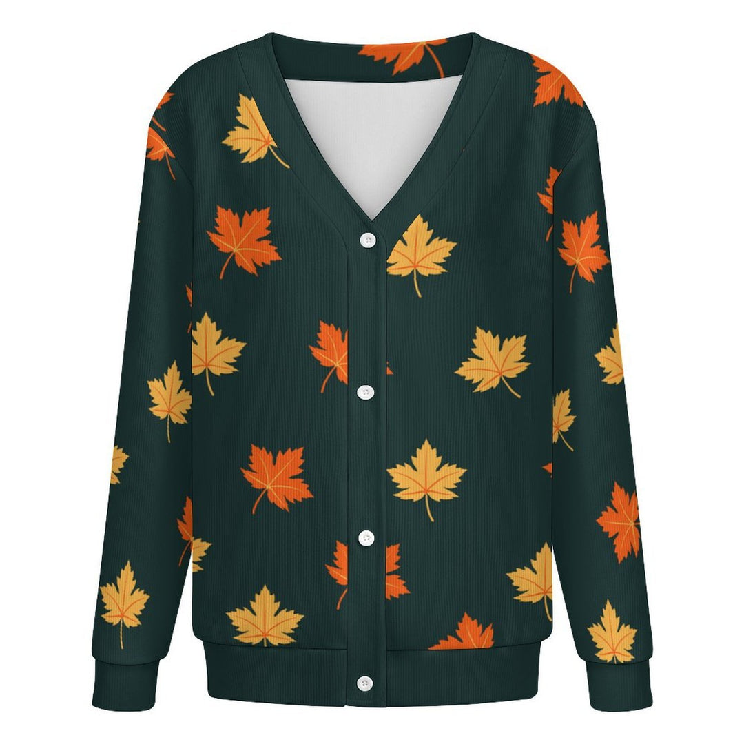 Maple Leaf Print - Women&