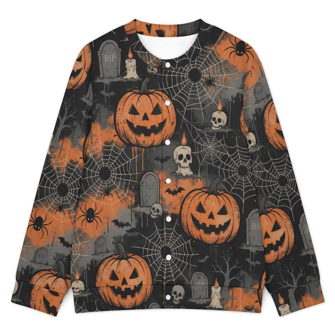 Pumpkin Skull Spider - Men&