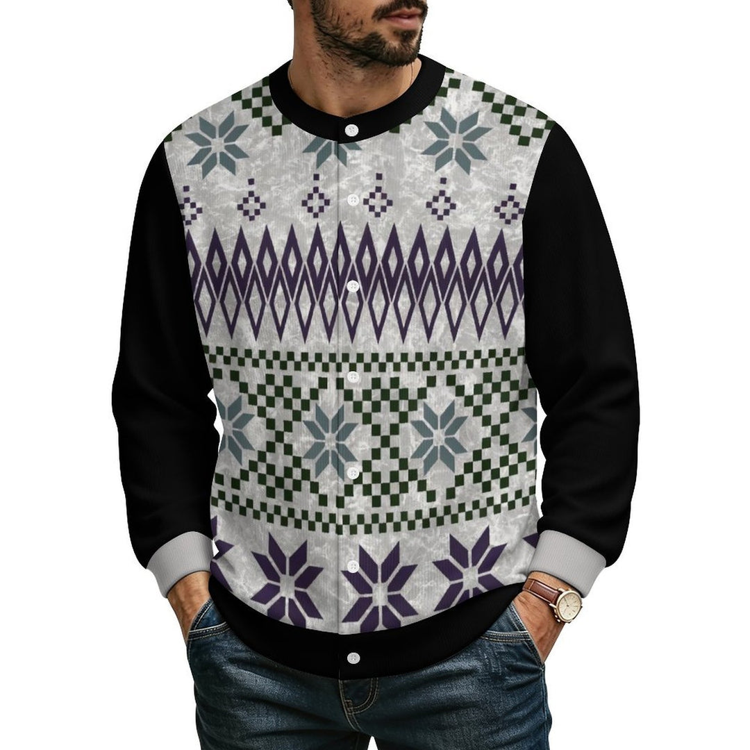 Nordic Snowflake Print - Men&