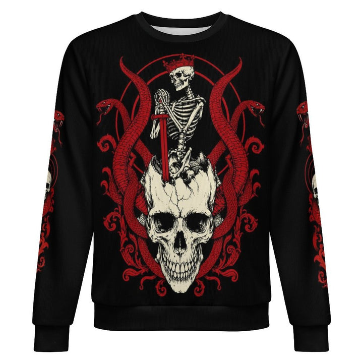 Skull Snake Allover Print - Men&