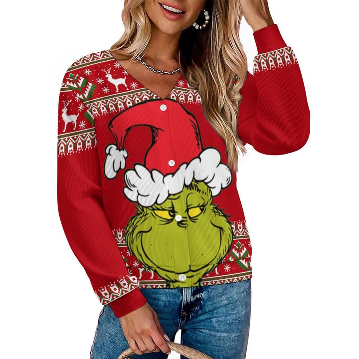 Grinch Santa Reindeer - Women&