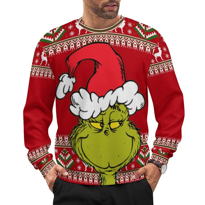 Grinch Santa Hat - Men&