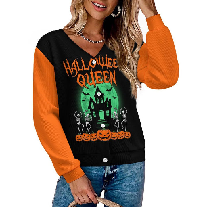 Skeleton House Pumpkin - Women&