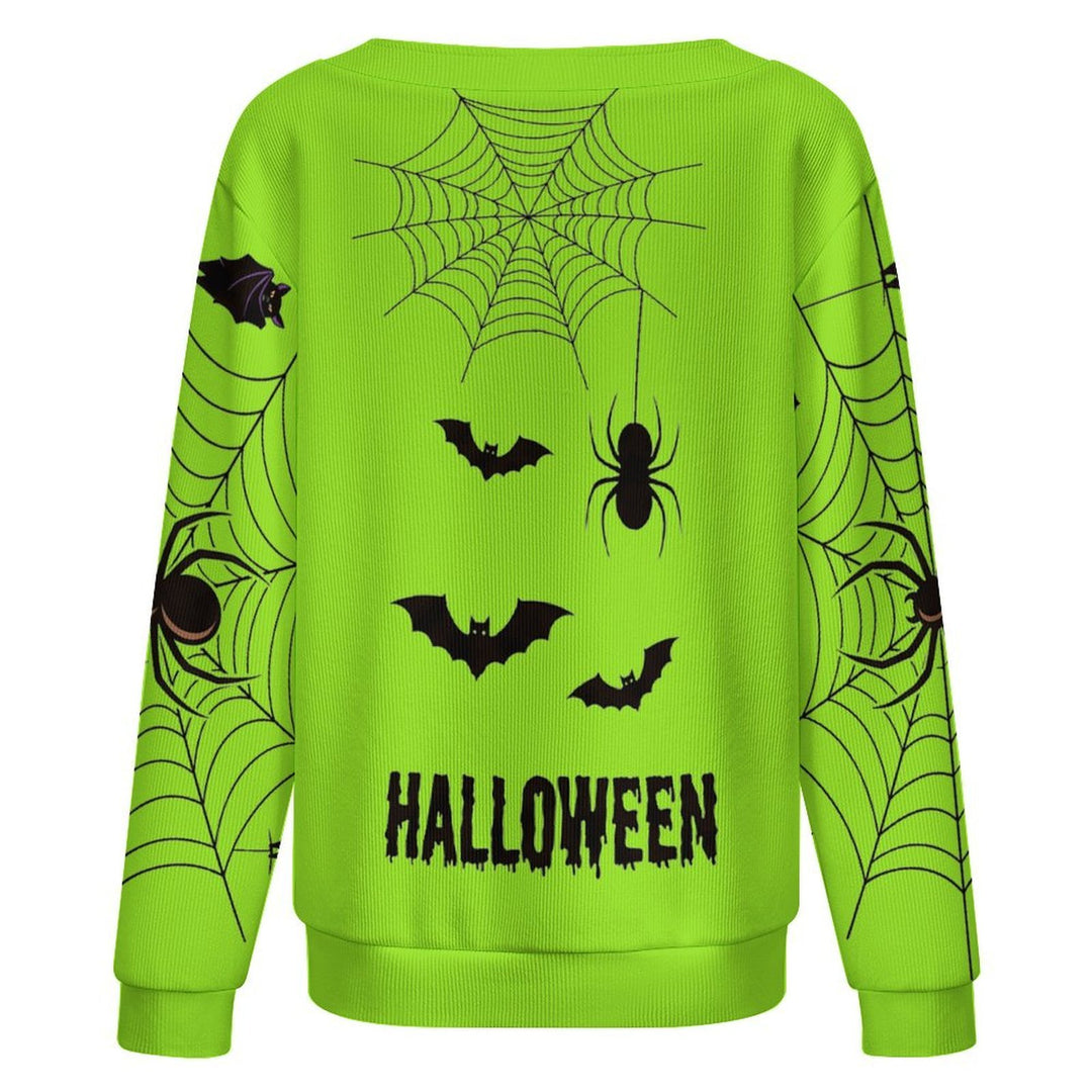 Pumpkin Skull Print - Women&