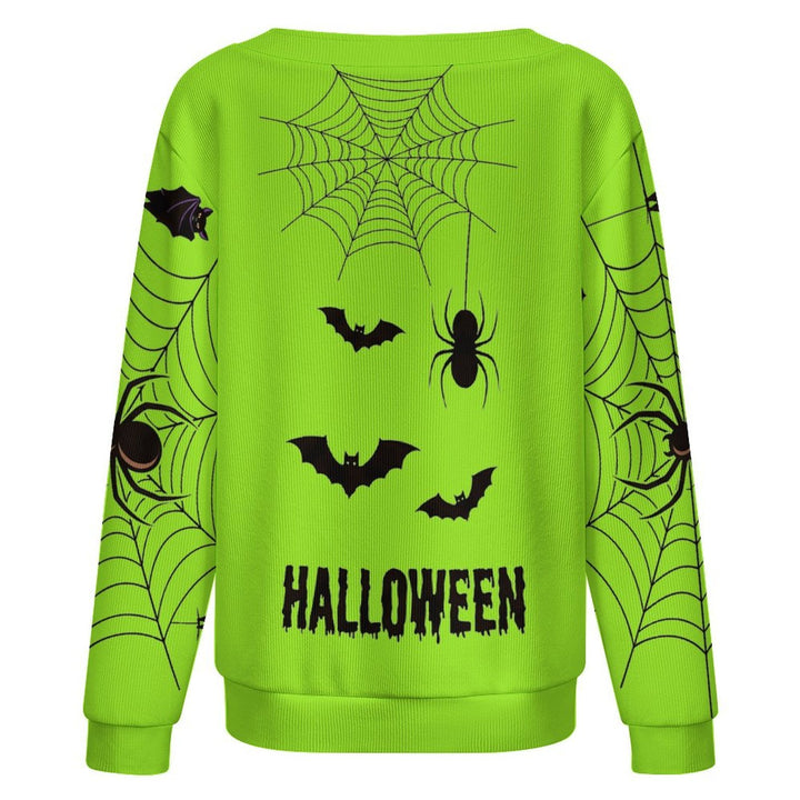 Pumpkin Skull Print - Women&