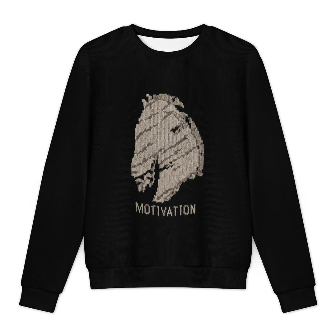 Horse Text Print - Men&